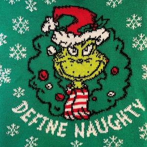 Holiday Sweater, The Grinch, 5T